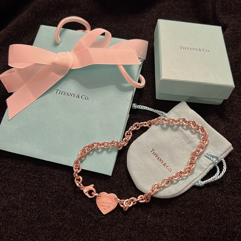Return to Tiffany Heart Tag Choker Necklace
